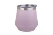 Oasis Lustre Stainless Steel Double Wall Insulated Alfresco Tumbler 350ml Pink