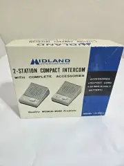 MIDLAND 2 Station Intercom System Model 13-200C
