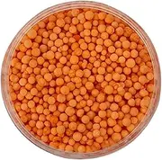 Sprinks Nonpareils Sprinkles - Edible Cake Decorations | Cake Sprinkles | Cupcake Decorating Sprinkles | Sprinkles | Donut Sprinkles | Halloween Sprinkles | 500g, Pastel Peach
