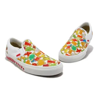 Haribo x Vans Classic Slip-On 白 彩色 小熊軟糖 男女鞋 ACS VN0A7Q5DBMB