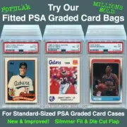 Fitted PSA Graded Card Bags Sleeves (1500 - 15pks)