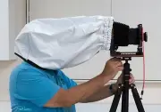 5x7 BTZS Focus Hood (dark cloth) - Large Format