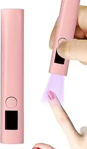 LED Light Dryer for Nails Gel,Rechargeable LED UV Fingernail Light - Multifunctional Nail Polish Gel Dryer Lamp for Home, Travel, Business Trip, Apartment