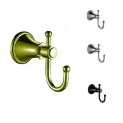 Clasico Robe Hook - Chrome ,Matt Black , Brushed Gold, Brushed Nickel