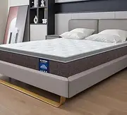 [G LAXIA] 12 Inch Dark Grey Queen Spring Mattress,Medium Firm with Gel Memory Foam,Individually Pocketed Coil,Fiberglass-Free Fire Retardant CertiPUR-US Certified,80"*60"*12"