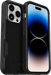 OtterBox Commuter Series Shockproof and Drop Proof Mobile Phone Protective Case for iPhone 14 Pro, Black