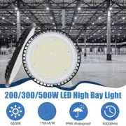 200W-500W High Low Bay LED Lights UFO Industrial Workshop Warehouse Factory Lamp