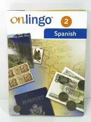 Onlingo Spanish Level 1 Audio CD (2 Cd's & 1 CD Rom) Learn to Speak Español #TT