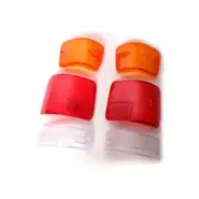 Pair LR Tail Lamp Rear Light Lens For Isuzu TFR Holden Rodeo UTE 1989-1999
