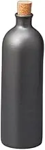 Radium Bottle Black Length 3.1 x 9.6 inches (8 x 24.5 cm), 24.4 fl oz (720 cc) | Shochu Bottle |
