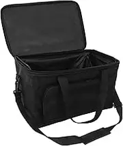 Art Toolbox Posters Artworks Bag Art Portfolio Tote Bag Portfolio Backpack Waterproof Art Bag Shoulder Poster Board Bag Office Supplies Storage Sewing Bag Tool Tote Black Canvas