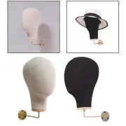 Manikin Head Canvas Mannequin Head Display Hair Accessories