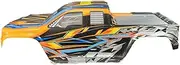 Generic 1/10 Scale RC Car Body Shell Unit Compatible with 2996A, Orange