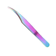 Women Dolphin Eyelash Extension Tweezers for Vacation Assorted Color