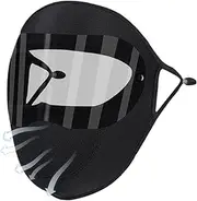 Veasbuu Face Cover Dust Protection, Face Shield Sun Protections, 10.63x8.66x2.36 Inches Windproof Fashion Accessory, Breathable Lightweight for Cycling, Outdoor Activities, Sports