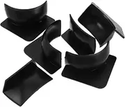 Totority 6pcs Mini Pool Table Accessories Billiard Pockets for Durable Plastic Billiards Net Bags Convenient Midtail Design for Storage and Retrieval for