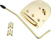 Generic Tremolo Bridge Kit for Electric Guitar with Whammy Bar and Screw, Gold