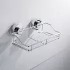 Shower Caddy Corner Bathroom Storage Shelf Holder Rack Organiser Adhesive ⎋