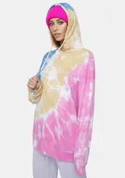 [Kiki Riki] Next Journey Tie Dye Hoodie