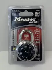 Master Lock Combination Padlock 1500D Level 3 Cut Resistant Anti-Shim Steel NIP