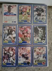 1989 Score Football Complete Set (1-330) Sanders & Sup Set 331-434 Bo In Pgs