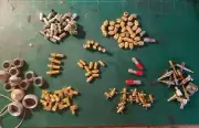 100+pcs assorted Coaxial RF Connectors New Everything in Photos (C2B2)