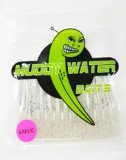 MUDDY WATER 2-1/4" SOLID BODY W/ GARLIC, 4TH OF JULY, MW-002 (CRAPPIE POLE BAIT)