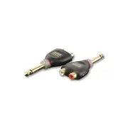 GA63143 XGA19 Xcaliber Adaptor, 2X Phono Socket To Jack Pl