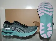 ASICS Women's Gel-Nimbus 24 Running Shoes 1012B201-003 Black/Barely Rose NIB