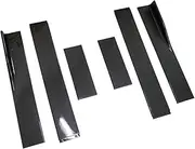 78.7"/86.6" Side Skirt Extension Universal Compatible for Audi A3 A4 A5 A6 A7 A8 Q3 Q5 Q7 RS5 RS6 RS7 S3 S4 Apron Winglet Car Accessories(78.7IN Carbon Look)