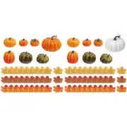 Artificial Pumpkin Ornament Pumpkin Desktops Ornament Halloween Party Decors