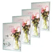 4PK Unigift 60x90cm Provincial Vintage Wooden Photo Frame - Blue