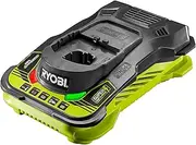 [RYOBI] RC18150 18V ONE+ Cordless Battery Charger, Hyper Green/Grey, 5.0Ah
