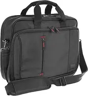BARRENS Large Laptop Bag 17.3 Inch - 3 Compartment Laptop Bag, Shoulder Bag and Briefcase - Ideal for Travel, Business and Everyday Use, black, L