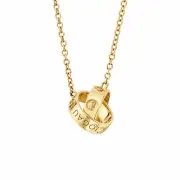 Clogau Welsh Gold Tree of Life Insignia Gold Linked Ring Pendant Necklace