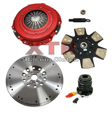 XTR STAGE 3 CLUTCH KIT+SLAVE CYL+CHROMOLY FLYWHEEL for 1997-2008 FORD F150 4.2L (for: Ford)