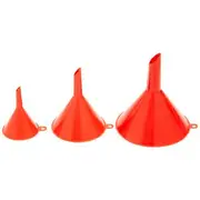 Gripwell Plastic Funnel Set 3 Pack