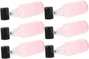 EPIGEIST 6Pcs Portable Empty Perfume Roller Bottles Refillable Essential Oil Containers for Travel Leakproof Design for Storing Perfumes and Aromatherapy Oils