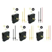 Long Thread Wall Clock Repair Kit with Silent Movement and Easy Installation