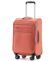 Tosca Vega 55 cm 4-Wheel Carry-on Spinner Suitcase - Rust