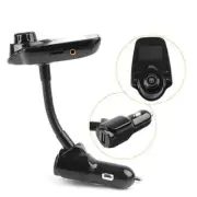 Black Car T10 Handsfree Wireless Bluetooth FM Transmitter MP3 Player USB Charger