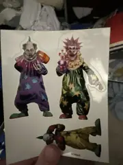 killer klowns from outer space sticker