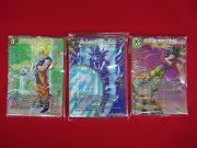 2022 DRAGON BALL SUPER CARD GAME THEME SELECTION - HISTORY OF SON GOKU 3 PK SET