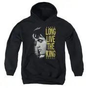 Hoodie - LONG LIVE THE KING Pull-Over Sweatshirt classic