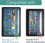 Max 11 Screen Protector Anti Blue Light Screen Protector for Amazon 2-Pack Fire