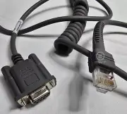 CBA-R46-C09ZAR - Symbol RS-232, 9', Coiled Barcode Scanners Cable