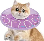 Cat Cone - Foldable Spay Cones,Comfortable Neck Donut, Pet Accessories, Elizabethan Collar for Small Kitten