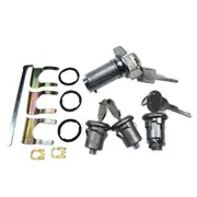 For Chevrolet Buick GMC Cadillac Pontiac Oldsmobile Camaro Impala Malibu Ignition Door Trunk Lock Cylinder Keys Barrel Kit
