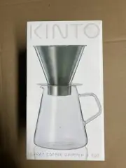 KINTO CARAT Coffee Dripper & Pot 21678 720ml 0.72L Glass Stainless Steel