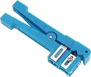 45-163 Fiber Transverse Loose Tube Stripper Blue Fiber Optic Stripper Fiber Optic Removal Tool for Twisted Pair CATV Line CB SO SJ SJT Antenna Cable